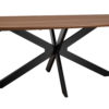 Tafel 'Aziz' 200 cm Deens Ovaal Decor Oude Eik (2c) - Afbeelding 6
