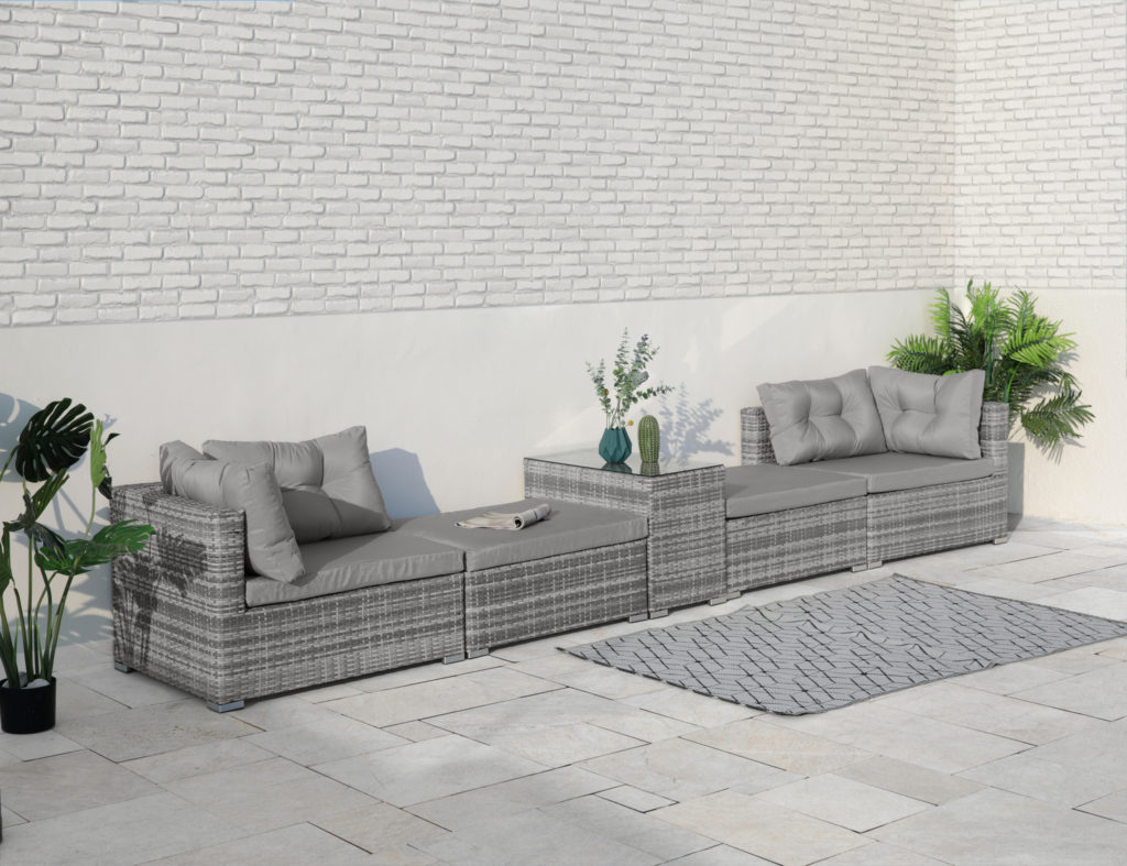 Opbergboxspring Modebedd Antraciet 180x200 - Afbeelding 6