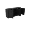 Dressoir Brussel Black 3 deurs | 150 cm - Afbeelding 7