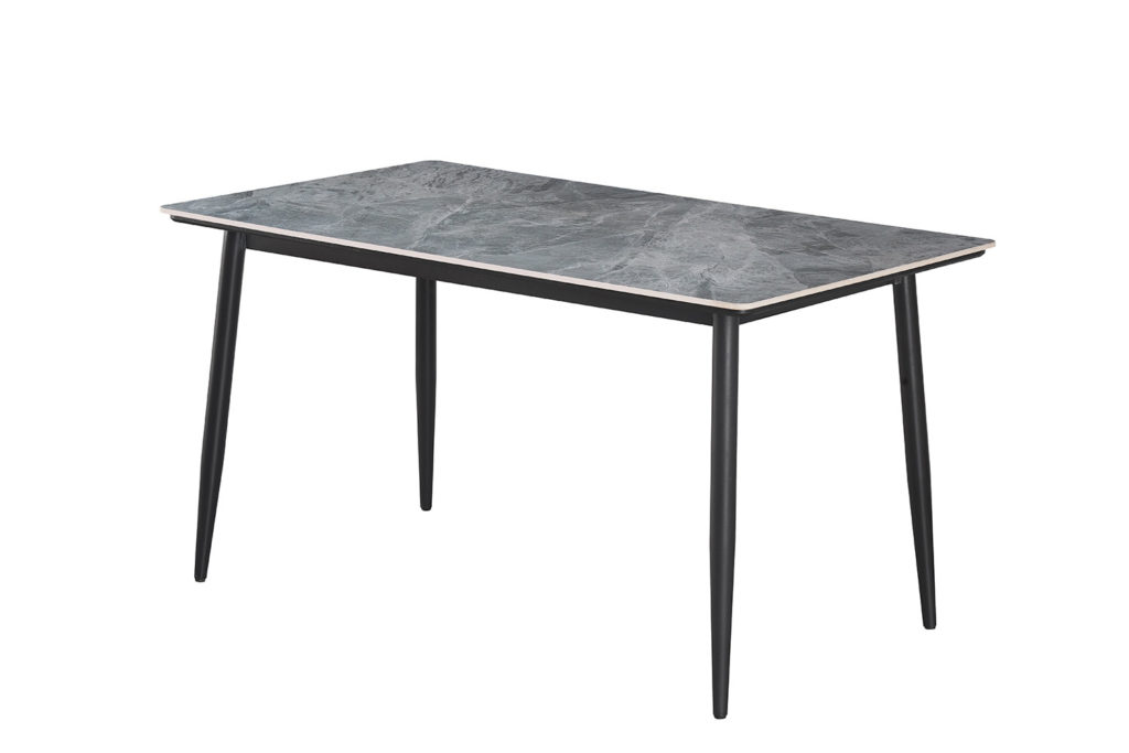 Tafel 'Kenzo' 140 cm Rechthoekig Steen Grijs (2c) - Afbeelding 7