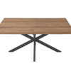 Uitschuifbare tafel 'Kos' 160-200 cm Donkerbruin (2c) - Afbeelding 7