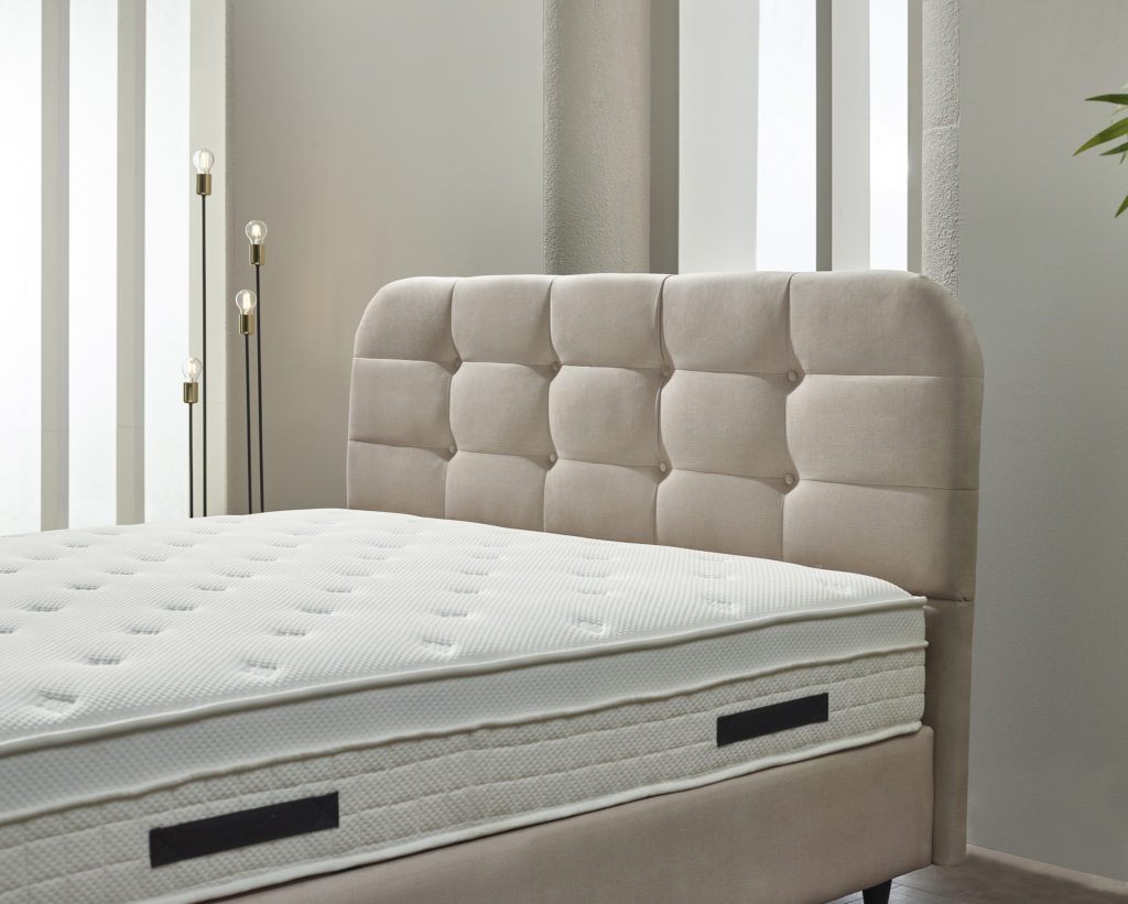 Opbergboxspring Rondo Velvet Beige 140x200 - Afbeelding 7