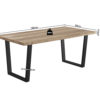 Tafel 'Armin' 180 cm Decor Mango (2c) - Afbeelding 8