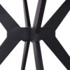 Tafel 'Apollo' 110 cm Rond Glanzend Steen Snow Wit (2c) - Afbeelding 8