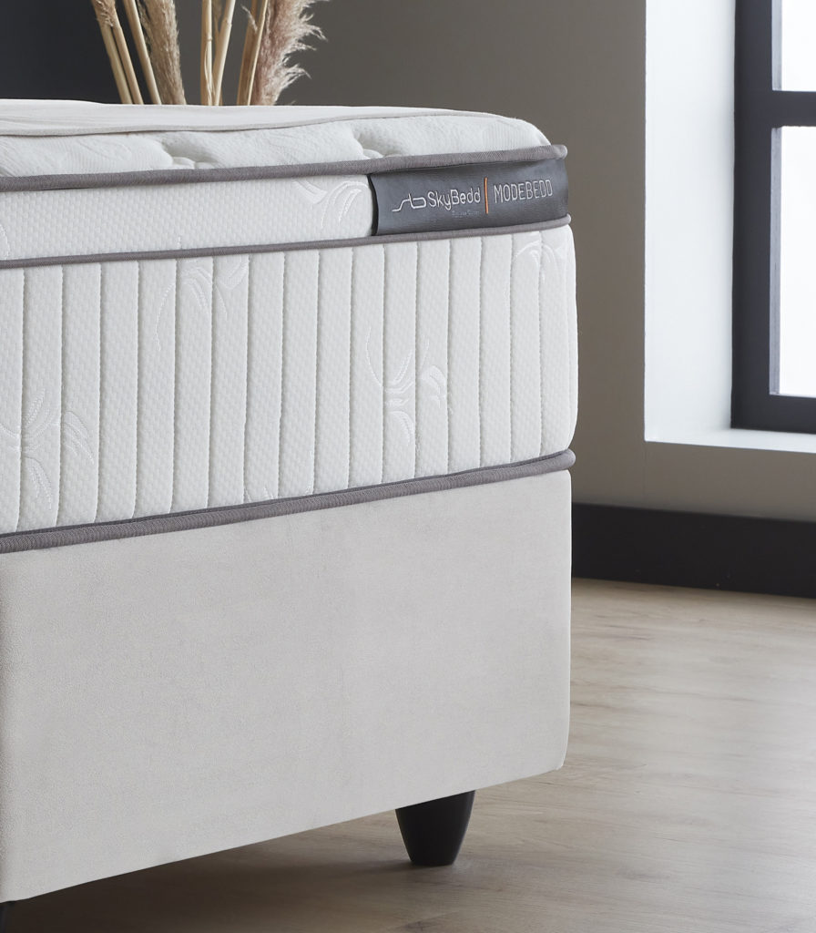 Opbergboxspring Modebedd Beige 90x200 - Eenpersoons - Afbeelding 8