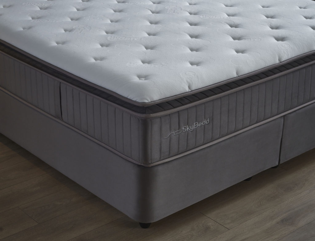 Opbergboxspring Birdybedd Antraciet 140x200 - Afbeelding 8