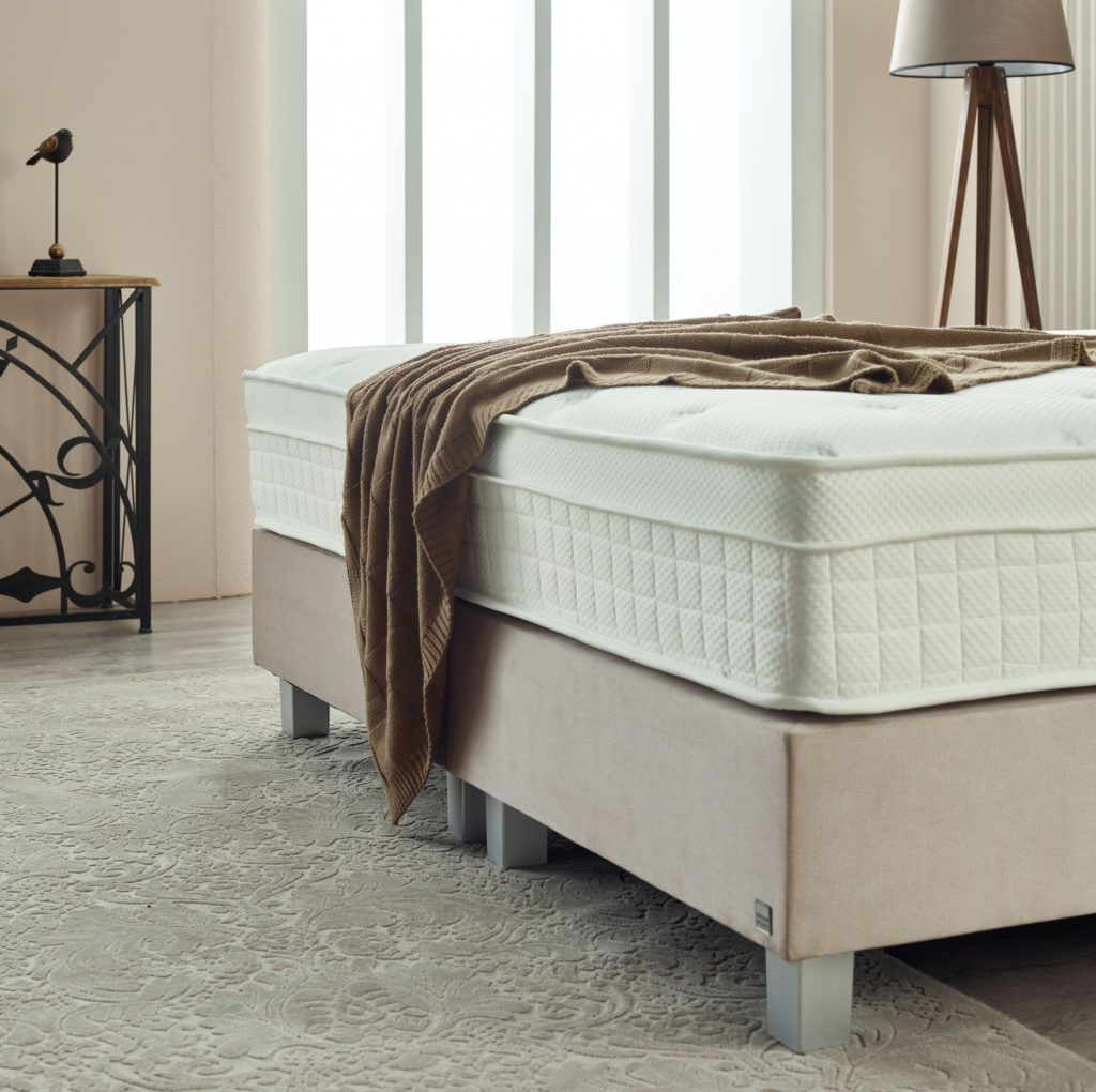 Boxspring Vida Velvet Beige 140x200 - Afbeelding 8