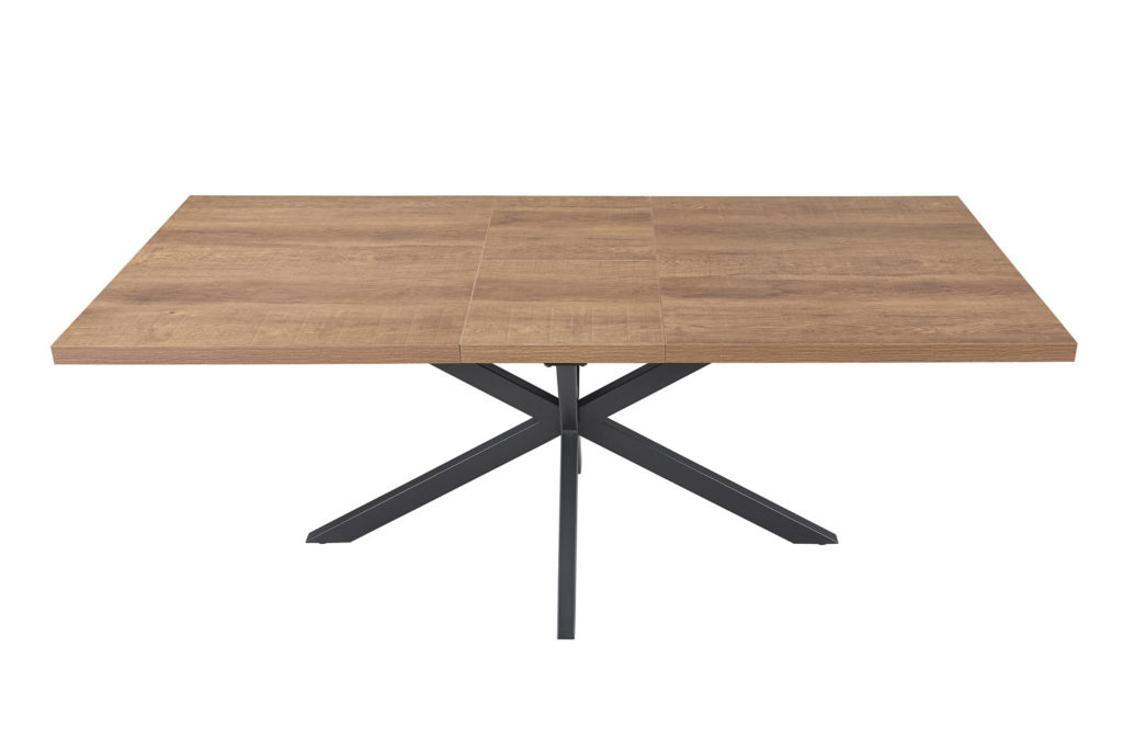 Uitschuifbare tafel 'Kos' 160-200 cm Donkerbruin (2c) - Afbeelding 8