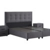 Opbergboxspring Modebedd Antraciet 160x200 - Afbeelding 9