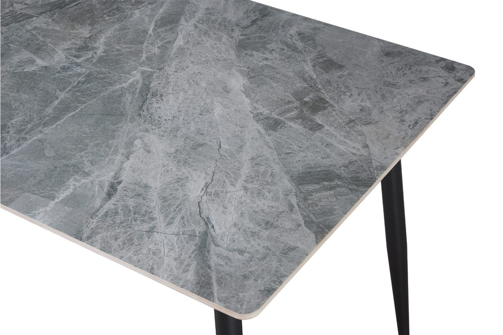 Tafel 'Kenzo' 140 cm Rechthoekig Steen Grijs (2c) - Afbeelding 9