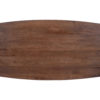 Tafel 'Tommy' 220x100 cm Deens Ovaal U-Poot Mango hout Bruin (2c) - Afbeelding 9