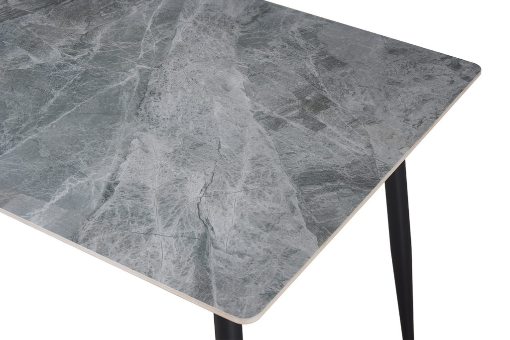 Tafel 'Kenzo' 120 cm Rechthoekig Steen Grijs (2c) - Afbeelding 9