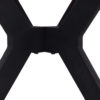 Tafel 'Apollo' 110 cm Rond Glanzend Steen Snow Wit (2c) - Afbeelding 9