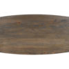 Tafel 'Tommy' 220x100 cm Deens Ovaal U-Poot Mango hout Tabaco (2c) - Afbeelding 9