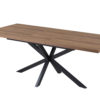 Uitschuifbare tafel 'Kos' 160-200 cm Donkerbruin (2c) - Afbeelding 10