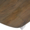 Tafel 'Tommy' 220x100 cm Deens Ovaal U-Poot Mango hout Tabaco (2c) - Afbeelding 10