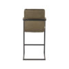 LABEL51 Barkruk Denmark - Army green - Microfiber - Zithoogte 65 - Afbeelding 5