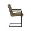 LABEL51 Eetkamerstoel Denmark - Army green - Microfiber - Afbeelding 3