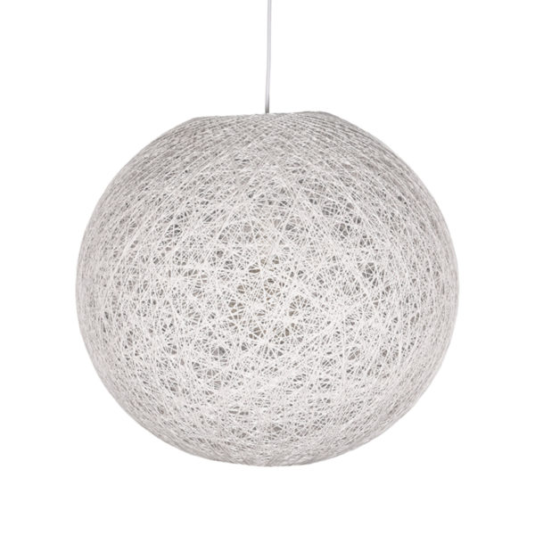 LABEL51 Hanglamp Twist - Wit - Vlas - XL - Afbeelding 2