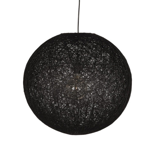 LABEL51 Hanglamp Twist - Zwart - Vlas - XL - Afbeelding 2