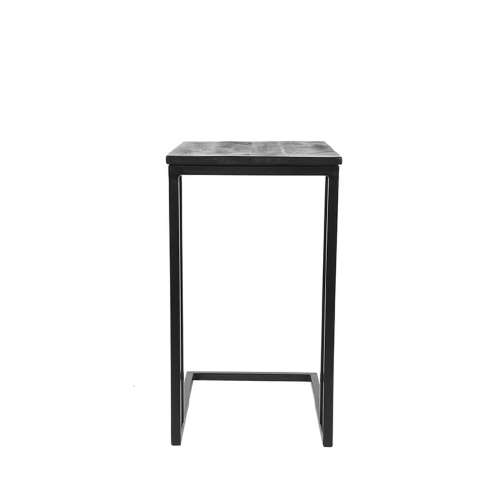LABEL51 Bijzettafel Move - Zwart - Mangohout - Afbeelding 4