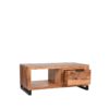 LABEL51 Salontafel Glasgow - Rough - Mangohout - 110 cm - Afbeelding 2