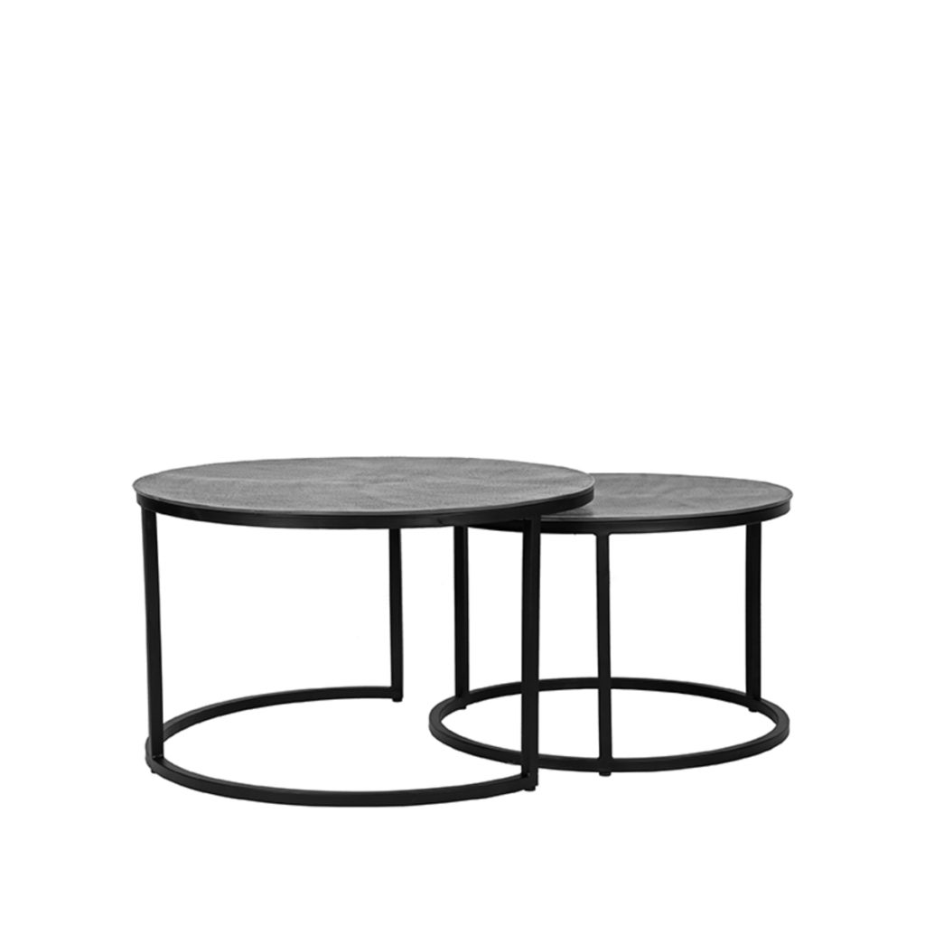 LABEL51 Salontafel Grand - Antiek ash - Metaal - 75 cm - Afbeelding 3