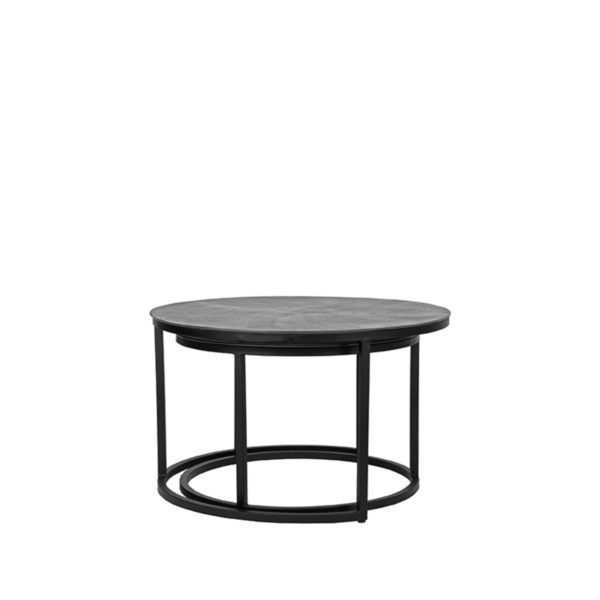 LABEL51 Salontafel Grand - Antiek ash - Metaal - 75 cm - Afbeelding 2