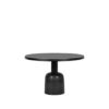 LABEL51 Salontafel Wink - Zwart - Metaal - 70 cm