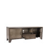 LABEL51 Tv-meubel Fence - Grijs - Metaal - Tv-Meubel - Afbeelding 2
