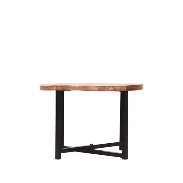 LABEL51 Bijzettafel Dex - Rough - Mangohout - 60 cm - Afbeelding 2