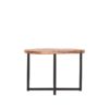 LABEL51 Bijzettafel Dex - Rough - Mangohout - 60 cm - Afbeelding 4