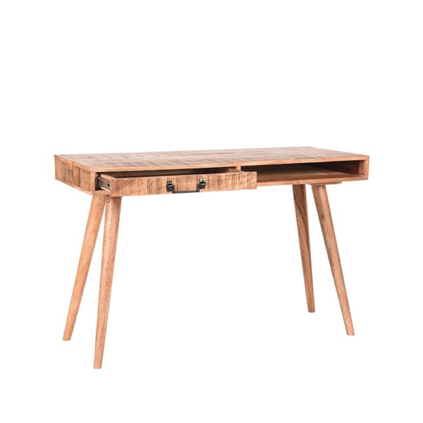 LABEL51 Bureau Steady - Rough - Mangohout - 118 cm - Afbeelding 3