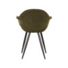 LABEL51 Eetkamerstoel Forli - Army green - Fluweel - Afbeelding 4