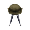 LABEL51 Eetkamerstoel Forli - Army green - Fluweel - Afbeelding 2