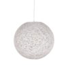 LABEL51 Hanglamp Twist - Wit - Vlas - L