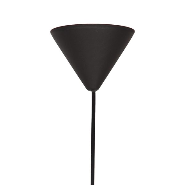 LABEL51 Hanglamp Twist - Zwart - Vlas - L - Afbeelding 5