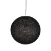LABEL51 Hanglamp Twist - Zwart - Vlas - L - Afbeelding 2