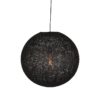 LABEL51 Hanglamp Twist - Zwart - Vlas - L