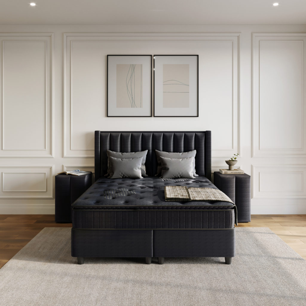 Boxspring Gustavo Antraciet 180x200