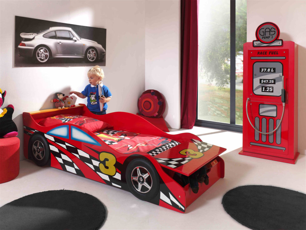 TODDLER RACE CAR BED 70x140CM - Afbeelding 2