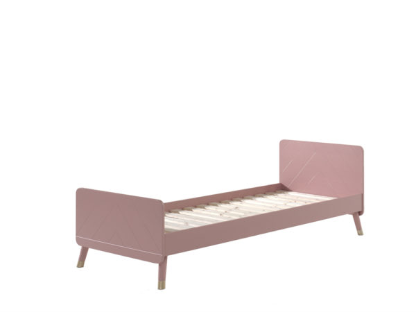 Deze BILLY-combinatie bestaat uit het terra roze BILLY-bed (90x200cm) en de bijpassende terra roze nachtkastje. - Afbeelding 2