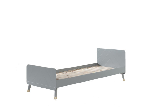 Deze BILLY-combinatie bestaat uit het timeless grijze BILLY-bed (90x200cm) en de bijpassende timeless grijze nachttafel. - Afbeelding 2