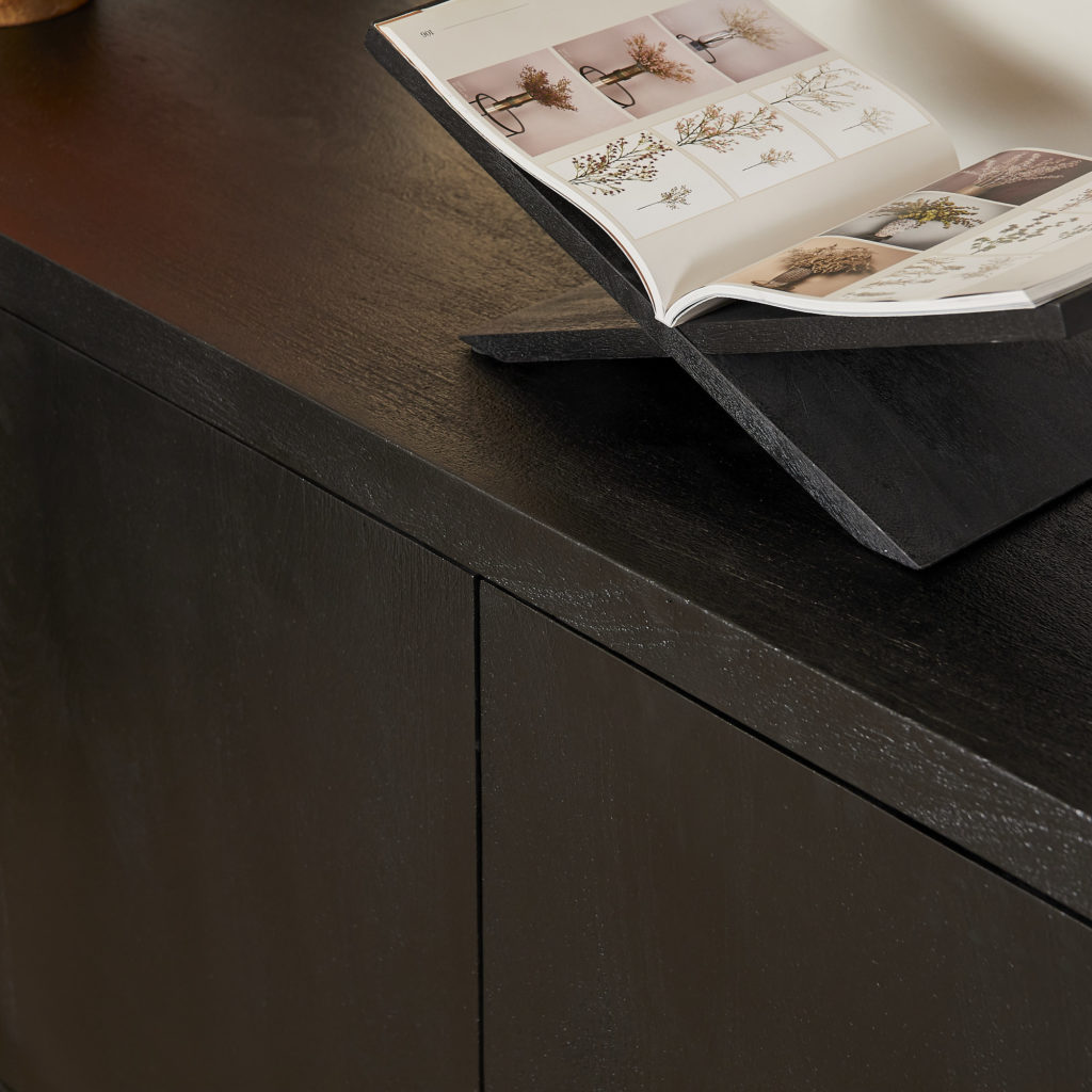 Dressoir Brussel Black 4 deurs | 200 cm - Afbeelding 2