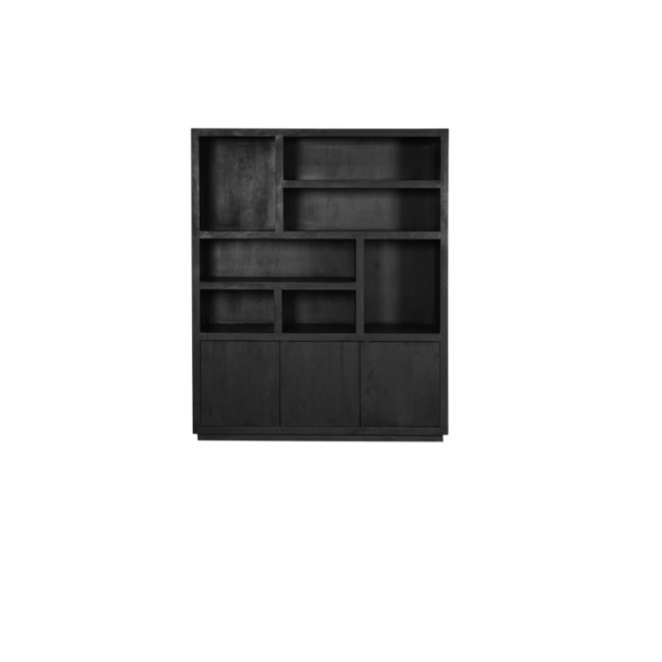Vakkenkast Brussel Black XL | 160 cm - Afbeelding 2