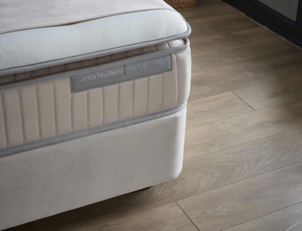 Opbergboxspring Birdybedd Beige 90x200 - Eenpersoons - Afbeelding 2