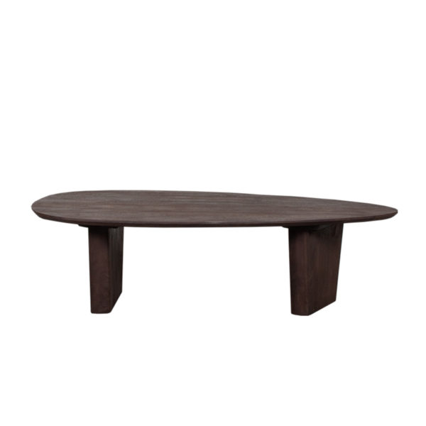 LABEL51 Salontafel Wow - Espresso - Mangohout - 135 cm - Afbeelding 3