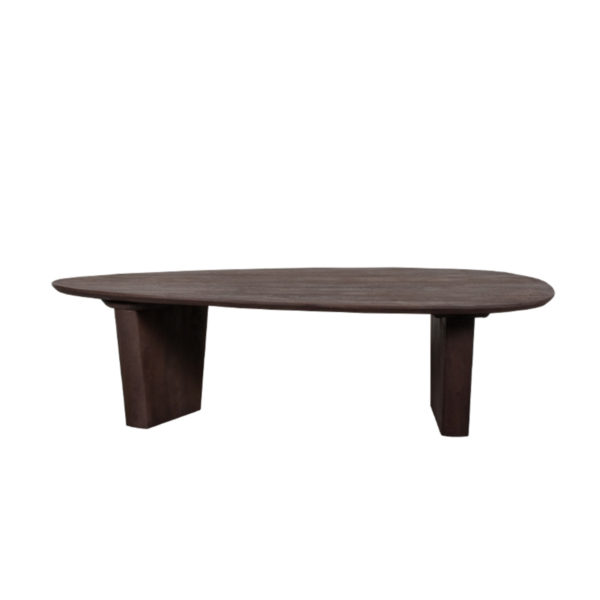 LABEL51 Salontafel Wow - Espresso - Mangohout - 135 cm - Afbeelding 4