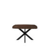 LABEL51 Eetkamertafel Blake - Espresso - Mangohout - 140x140 cm - Afbeelding 5