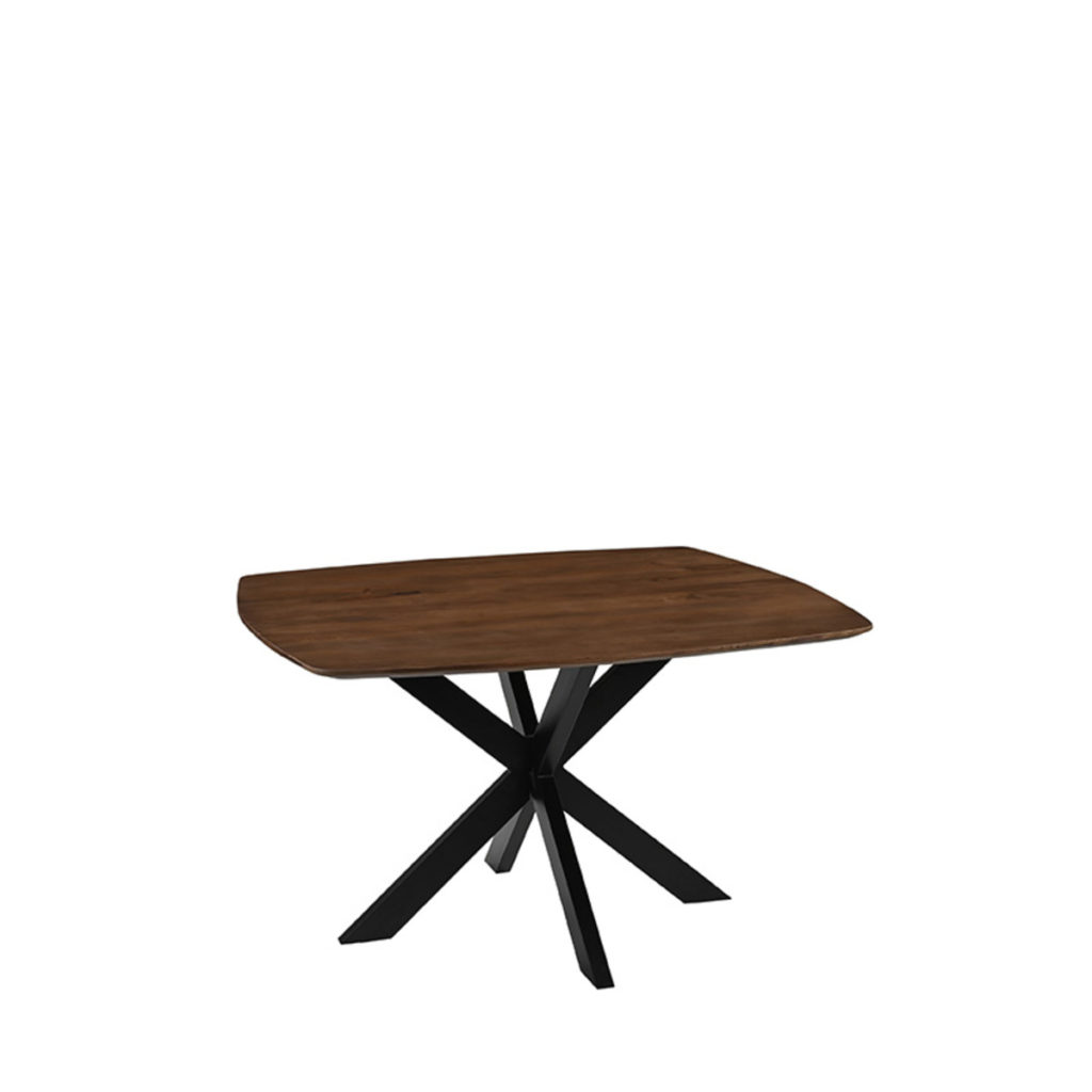 LABEL51 Eetkamertafel Blake - Nature - Mangohout - 130x130 cm - Afbeelding 2